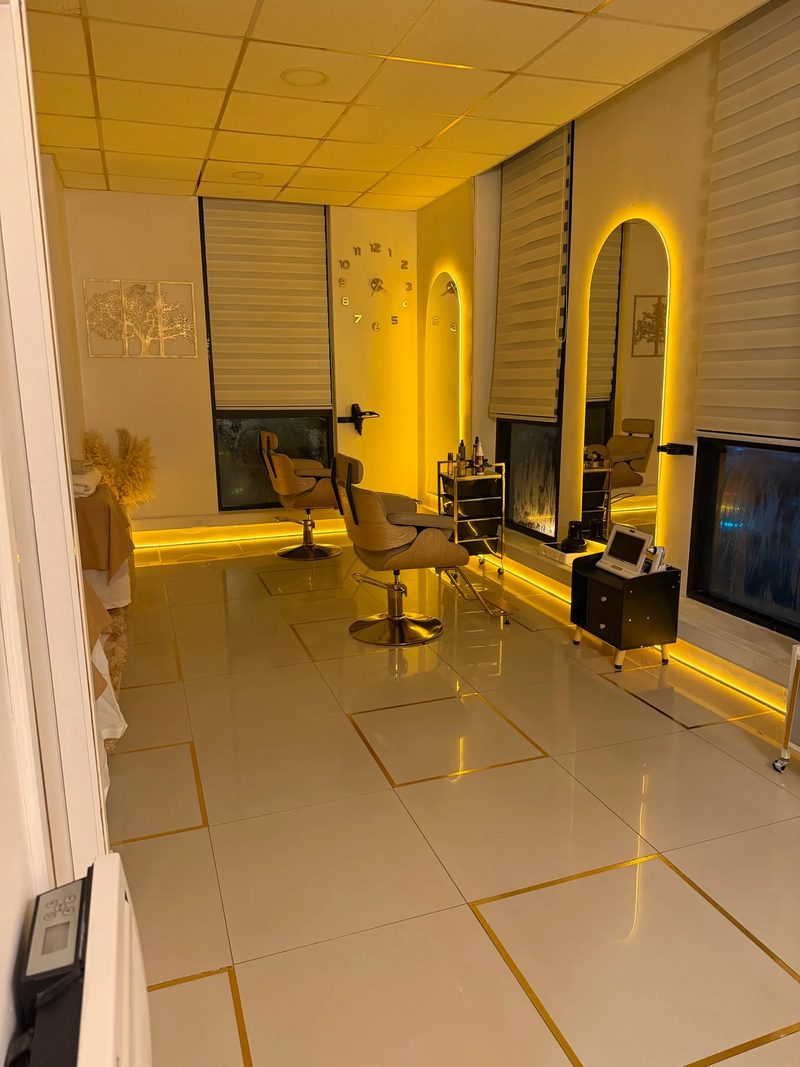 Zona de secado y brushing de Pure Spa